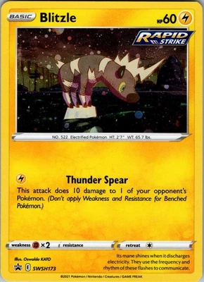 Blitzle - Promo SWSH: Sword & Shield Promo Cards SWSH173 NM - Image 1 of 2