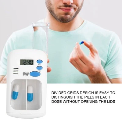 Mini Portable Medicine Tablet Pills Candy Storage Box Organizer Case Mit Rem FAT - Bild 1 von 4