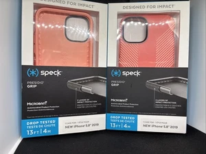 Funda para teléfono 2 Speck Presidio color melocotón iPhone 5,8” 2019 *Nueva* - Imagen 1 de 2