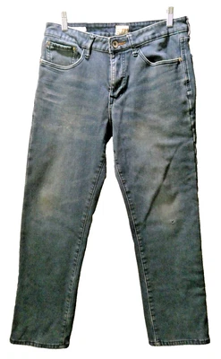 Pantalones de mezclilla forrados de vellón regulares vintage resistentes a la intemperie para hombre 32x30 azules al aire libre Foto 1 de 4