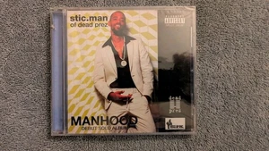 Stic. Man,  MANHOOD (CD) Album, Traffic Entertainment Group, 2007, Hip Hop - Imagen 1 de 3