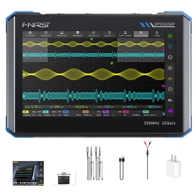FNIRSI DPOS350P 4-in-1 Digital Oscilloscope Signal Generator Spectrum Analyzer - Image 1 of 4