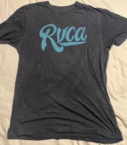 RVCA Herren grau Kurzarm T-Shirt Rundhals Surf Skate - Größe Medium  - Bild 1 von 5