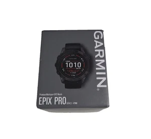 Garmin Epix Pro (Gen 2) 47mm Sportuhr schwarz/schiefergrau ✅NEU ✅Händler - Bild 1 von 2