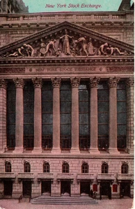 VTG NY New York Stock Exchange Building - Picture 1 of 2