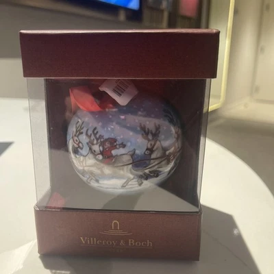 Villeroy & Boch Ornamento Bola D25.5 Navidad Papá Noel Foto 1 de 4