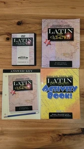 Latin For Children Primer A Bundle - DVD & Chant CD, Activity Book, Answer Key - Foto 1 di 10