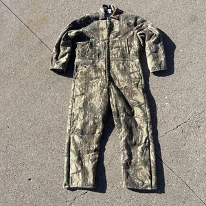 Walls Blizzard Pruf x Realtree 2XLT Camouflage Coveralls Made In USA Outerwear - Picture 1 of 21