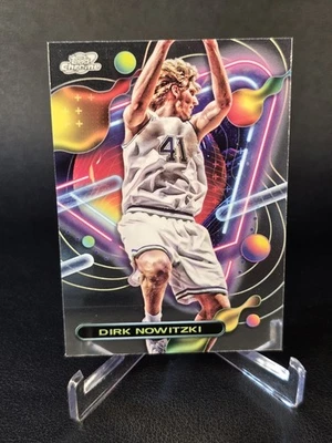 2024 Topps Cosmic Chrome Dallas Mavericks - Dirk Nowitzki #32 - Image 1 of 2