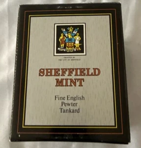 Sheffield Mint Fine English Pewter Tankard One Pint - Bild 1 von 10
