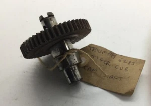 Triumph tiger cub camshaft and drive pinion - Picture 1 of 3