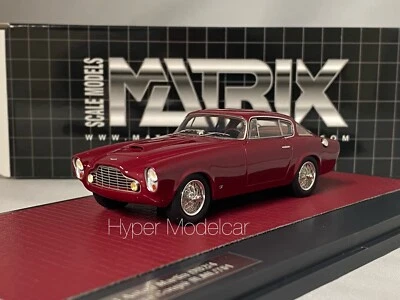 MATRIX 1/43 ASTON MARTIN DB2-4 ALLEMANO COUPÈ LML/761 1953 DARK RED  MX50108-011 - Immagine 1 di 3