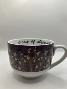 A Cup Of Strength Mug Floral 20 oz - Picture 1 of 5