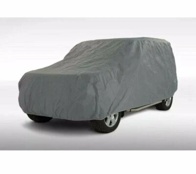 FOR MITSUBISHI PAJERO - PREMIUM HEAVY DUTY WATERPROOF CAR COVER COTTON LINED - Image 1 of 4