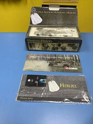 Corgi Unsung Heroes Vietnam M151 A1 Mutt Recoilless Rifle Truck US50103 1:43 - Image 1 of 4
