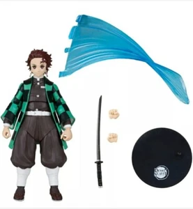 McFarlane Toys, Demon Slayer 7-inch Slayer Tanjiro Action Figure, Netflix Demon - Picture 1 of 6