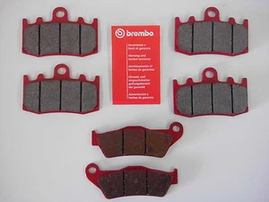 Brembo Bremsbeläge Bremsbacken Bremse vorne + hinten BMW R 1200 GS RT ST HP2 - Picture 1 of 1