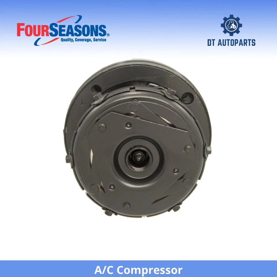 Compressor 4 estações Chevrolet Citation II 2.5L L4 A/C para 1984-1985 - Imagem 1 de 4