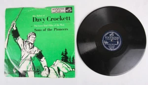 Ballad of Davey Crockett by Sons of the Pioneers, 78 RPM Record, 1955, VG to VG+ - Picture 1 of 4