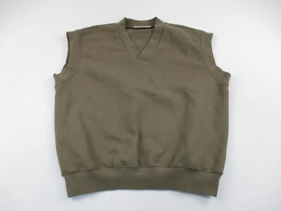 Fear of God Men's Sweater Size Medium Brown Vest Fleece Designer Y2K Baggy - Image 1 of 4