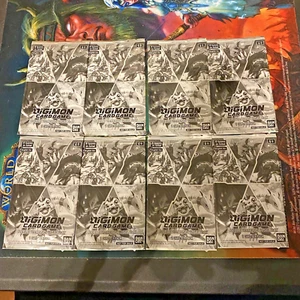 Digimon Card Game CCG Dash Pack Double Diamond Lot of 8 packs TCG new - Picture 1 of 3