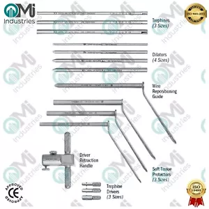 Juego de instrumentos ortopédicos sistema de biopsia Trephine de Cheng - Imagen 1 de 4