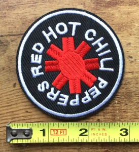 Red Hot Chili Peppers Patch RHCP Iron On Sew On Rock Music Memorabilia - Picture 1 of 1