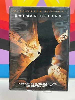 Batman Begins (DVD, 2005, Widescreen) Sealed Christian Bale NEW - Image 1 of 2