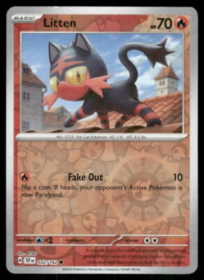 SV05: Temporal Forces #032/162 Litten - Image 1 of 2