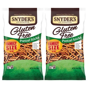 Palitos de pretzel sin gluten Snyder's of Hanover, 14 oz (paquete de 2) - Gran precio. - Imagen 1 de 5