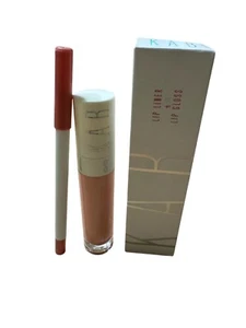 KAB Cosmetics Duo Lip Liner And Lip Gloss Set In Tangled New In Box Free Shippin - Picture 1 of 3
