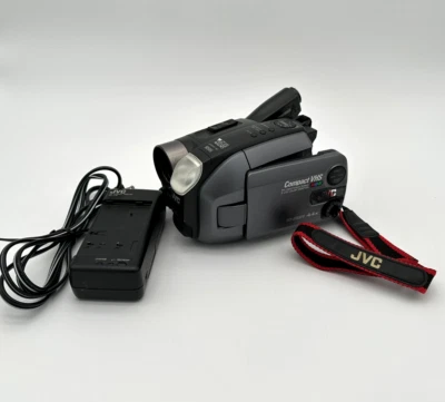 VINTAGE JVC GR-AXM300U VHS-C VHS Analog Camcorder - Great Condition - Image 1 of 4