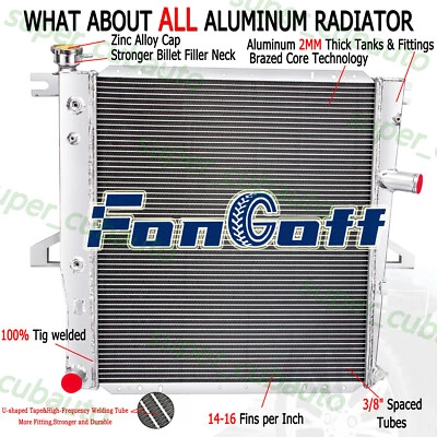 4 Rows Radiator Fit 1998-2011 Ford Ranger Explorer XLT 2.3L l4 4.0L V6 GAS 2000 Foto 1 de 4