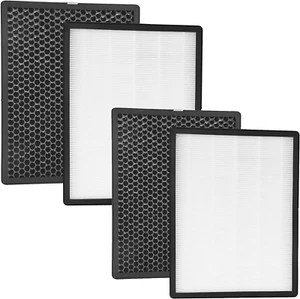 Replacement Filter Set Compatible with Alexapure Breeze AP-B102 3049 Air Cleaner - Picture 1 of 13