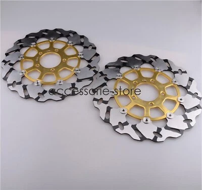 Front Brake Disc Rotor For SUZUKI GSXR1300 HAYABUSA 1999-2007 GSX1400 2002-2007 - Image 1 of 4