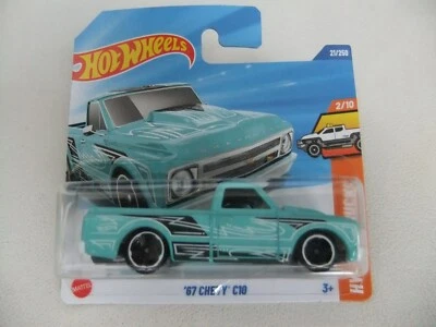 HOT WHEELS '67 CHEVY C10 HW HOT TRUCKS 2025 NUOVO BLISTERATO - Immagine 1 di 2