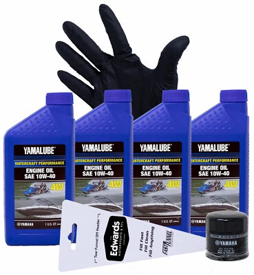 Kit de cambio de aceite para embarcaciones Yamaha EX 1050 2017-2021 WaveRunner Foto 1 de 4
