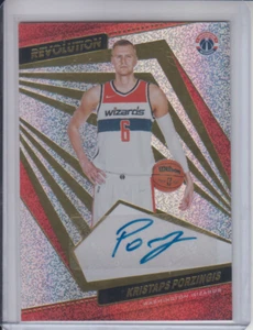 2021-22 Panini Revolution Kristaps Porzingis Autograph - Picture 1 of 1