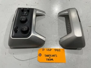 14-19 GMC SIERRA 2500HD 3500HD HEADLIGHT 4X4 SWITCH DASH TRIM 55K - Picture 1 of 10