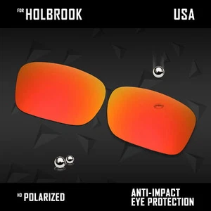 Lente de repuesto polarizada antiarañazos al por mayor para Oakley Holbrook OO9102 opt - Imagen 1 de 40