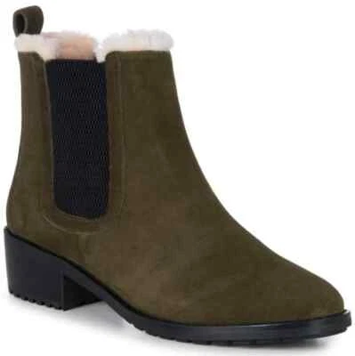 EMU AUSTRALIA EMU Ellin Chelsea Boots Dark Olive UK 8
