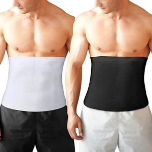 Men Slimming Waist Trainer Belt Belly Control Girdle Body Shaper Sport Shapewear - Picture 1 of 26