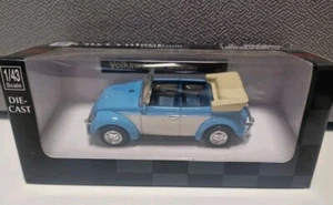 New Ray "City Cruiser" 1:43 Scale Diecast Model - VW Beetle Cabriolet - Boxed - Picture 1 of 3