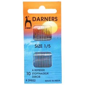 Pony Gold Eye Darners Needles Sizes 1-5 ***P09852 - Picture 1 of 1