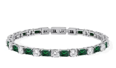 LIU JO TENNIS STONES   ACCIAIO  BRACCIALE DONNA  LJ2689 NUOVO GARANZIA UFFICIALE - Immagine 1 di 2