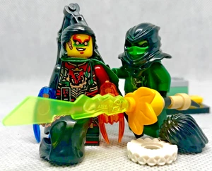 NINJAGO WORLD GRÜNER BÖSER MORRO LLOYD MOC VS. ACRONIX KRUX DER BOSS ENDKAMPF - Bild 1 von 10