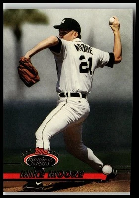 1993 Stadium Club #693 Mike Moore Detroit Tigers MM - Image 1 of 2