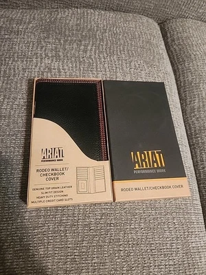 Cartera/Funda Chequera Ariat Rodeo A3515267. Cuero genuino. Nuevo, caja abierta Foto 1 de 4