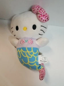 9" Hello Kitty Mermaid Small Plush Stuffed Animal - Fiesta Sanrio 2018 - Picture 1 of 1