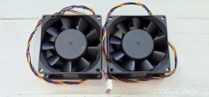 ADDA AS08024HB389B00 24V 1.5A 8038 80mm 4-wire Industrial Cooling Fan PWM 2 PCS - Picture 1 of 2